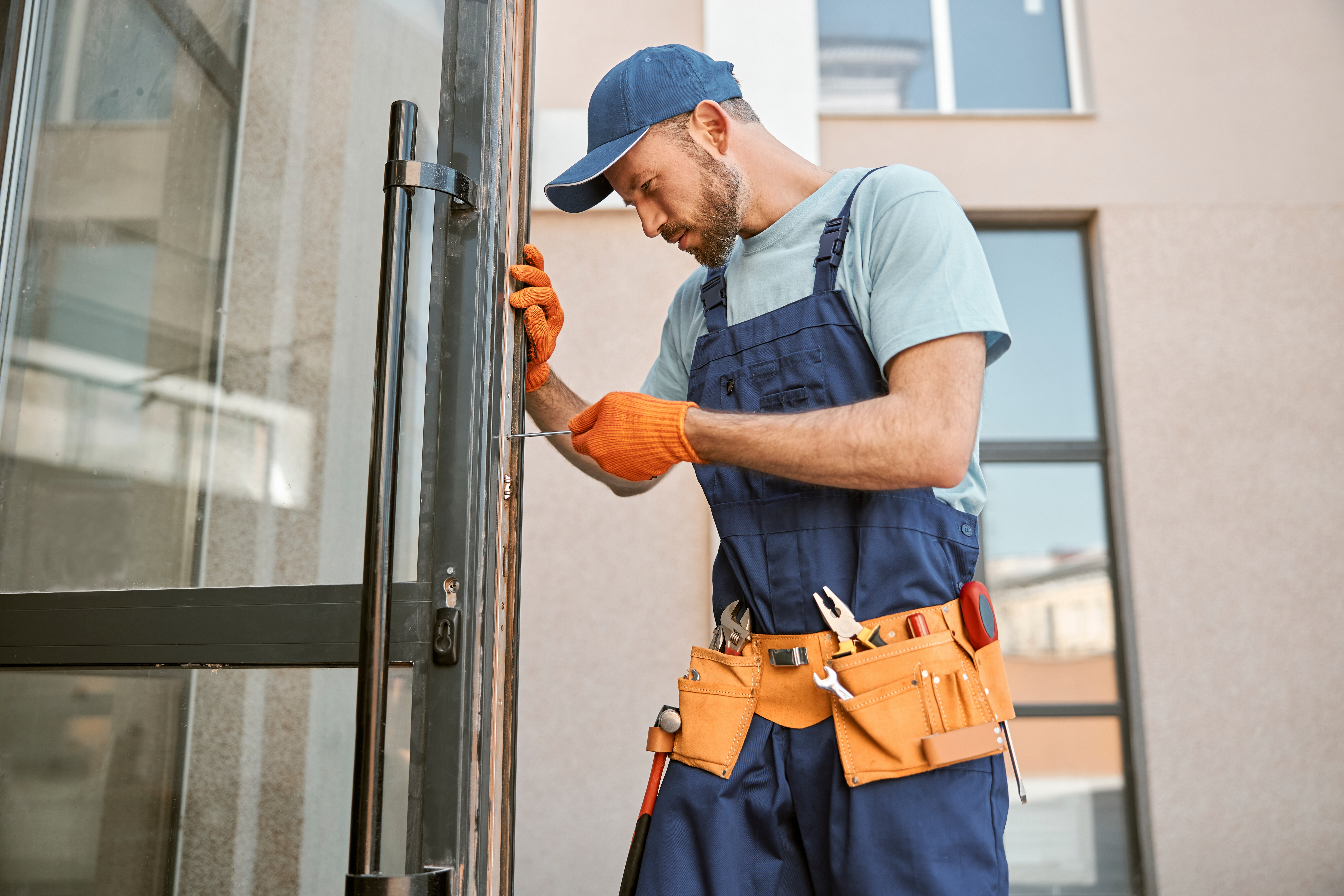 Repairing & securing door locks